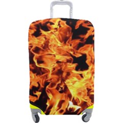 Live Coals Luggage Cover (large) by artworkshop