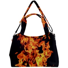 Live Coals Double Compartment Shoulder Bag by artworkshop