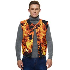 Live Coals Men s Short Button Up Puffer Vest	