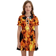 Live Coals Kids  Sweet Collar Dress