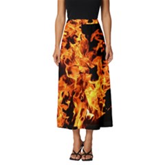 Live Coals Classic Midi Chiffon Skirt