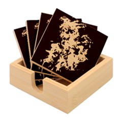 Live Coals Bamboo Coaster Set