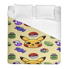 Pikachu Duvet Cover (full/ Double Size) by artworkshop