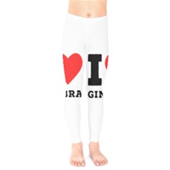 I Love Ginebra Kids  Leggings by ilovewhateva