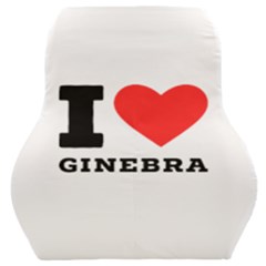 I love ginebra Car Seat Back Cushion 