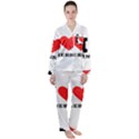 I love ginebra Women s Long Sleeve Satin Pajamas Set	 View1