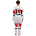 I love ginebra Women s Long Sleeve Satin Pajamas Set	 View2