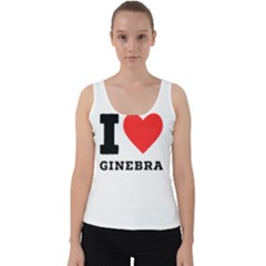 I Love Ginebra Velvet Tank Top by ilovewhateva