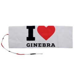 I love ginebra Roll Up Canvas Pencil Holder (M)