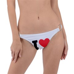 I love ginebra Ring Detail Bikini Bottoms