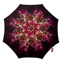 Pink Flower Hook Handle Umbrellas (Medium)