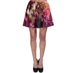 Pink Flower Skater Skirt