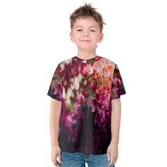 Pink Flower Kids  Cotton Tee