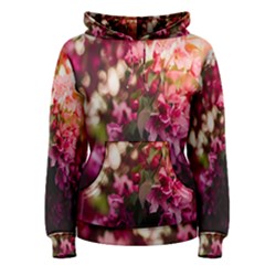 Pink Flower Women s Pullover Hoodie