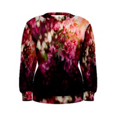 Pink Flower Women s Sweatshirt