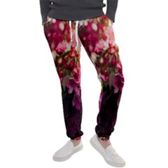 Pink Flower Men s Jogger Sweatpants