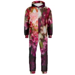 Pink Flower Hooded Jumpsuit (Men)