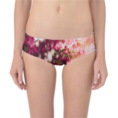 Pink Flower Classic Bikini Bottoms