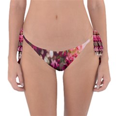 Pink Flower Reversible Bikini Bottoms