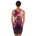 Pink Flower Wrap Front Bodycon Dress View2