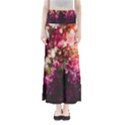 Pink Flower Full Length Maxi Skirt View1