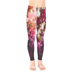 Pink Flower Kids  Leggings