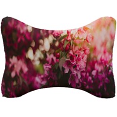 Pink Flower Seat Head Rest Cushion