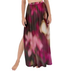 Pink Flower Maxi Chiffon Tie-Up Sarong