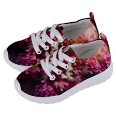 Pink Flower Kids  Lightweight Sports Shoes