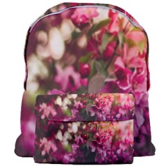 Pink Flower Giant Full Print Backpack