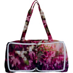 Pink Flower Multi Function Bag