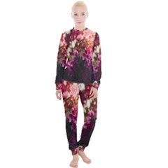 Pink Flower Women s Lounge Set