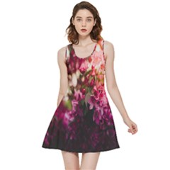 Pink Flower Inside Out Reversible Sleeveless Dress