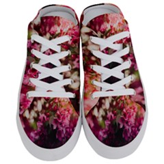 Pink Flower Half Slippers