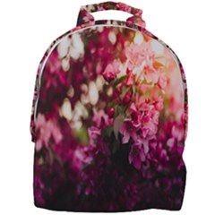 Pink Flower Mini Full Print Backpack