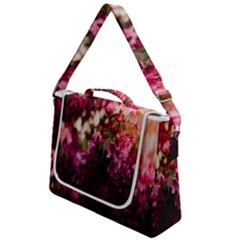 Pink Flower Box Up Messenger Bag