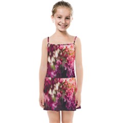 Pink Flower Kids  Summer Sun Dress