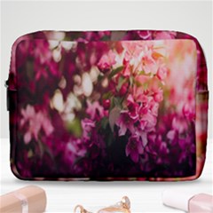 Pink Flower Make Up Pouch (Large)