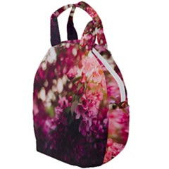 Pink Flower Travel Backpack