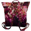 Pink Flower Buckle Up Backpack View3