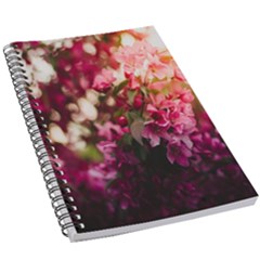 Pink Flower 5.5  x 8.5  Notebook