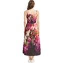 Pink Flower Boho Sleeveless Summer Dress View2