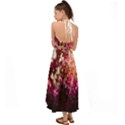 Pink Flower Halter Tie Back Dress  View2