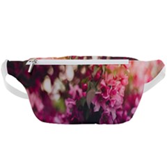 Pink Flower Waist Bag 