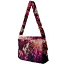 Pink Flower Full Print Messenger Bag (L) View2