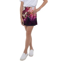 Pink Flower Kids  Tennis Skirt