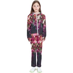 Pink Flower Kids  Tracksuit