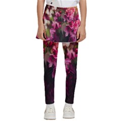 Pink Flower Kids  Skirted Pants