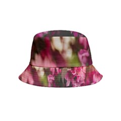 Pink Flower Inside Out Bucket Hat (kids)