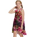 Pink Flower Kids  Frill Swing Dress View2